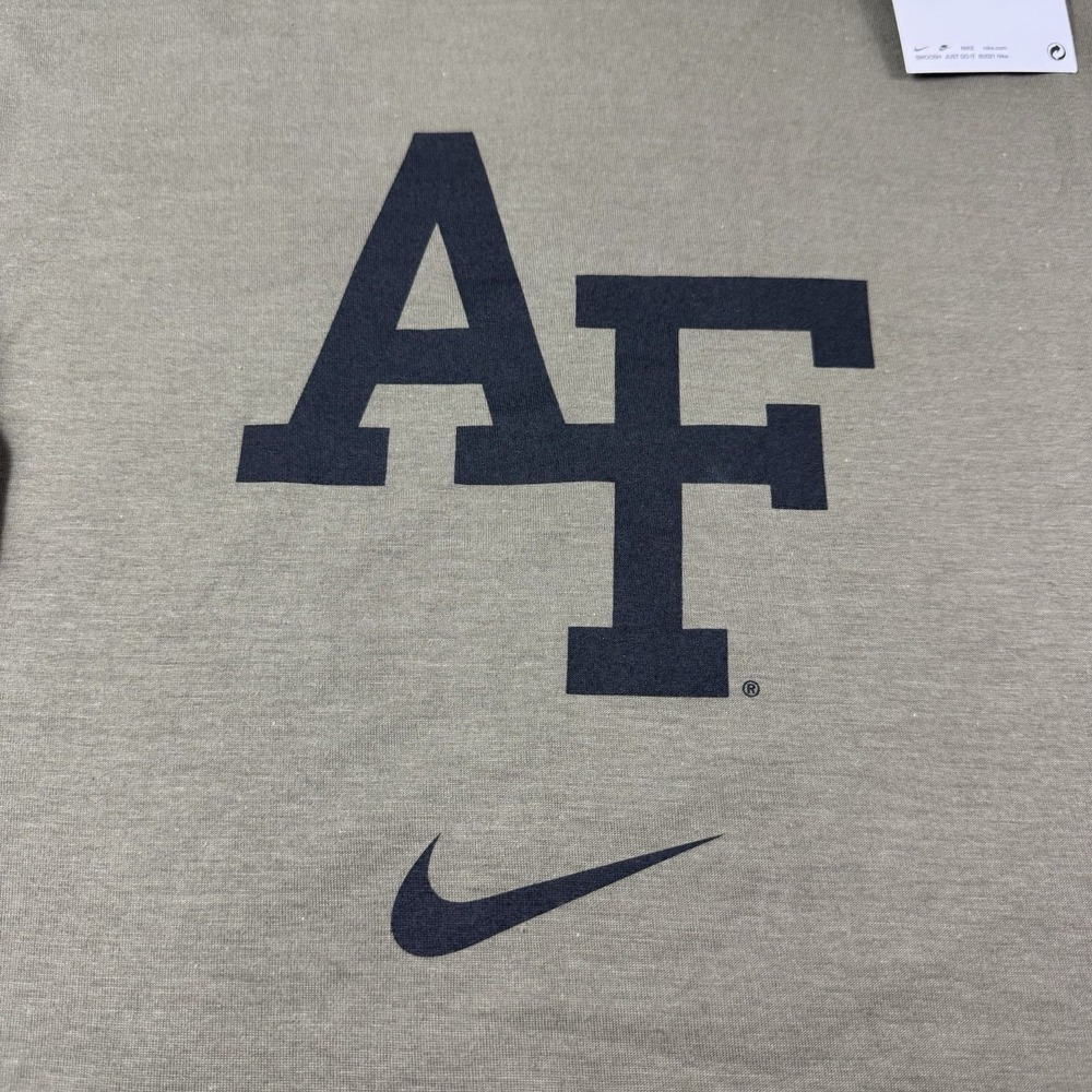 NWT Nike Air Force Falcons Military Pack T-Shirt Olive Green/Black Mens XL USA - Picture 5 of 10